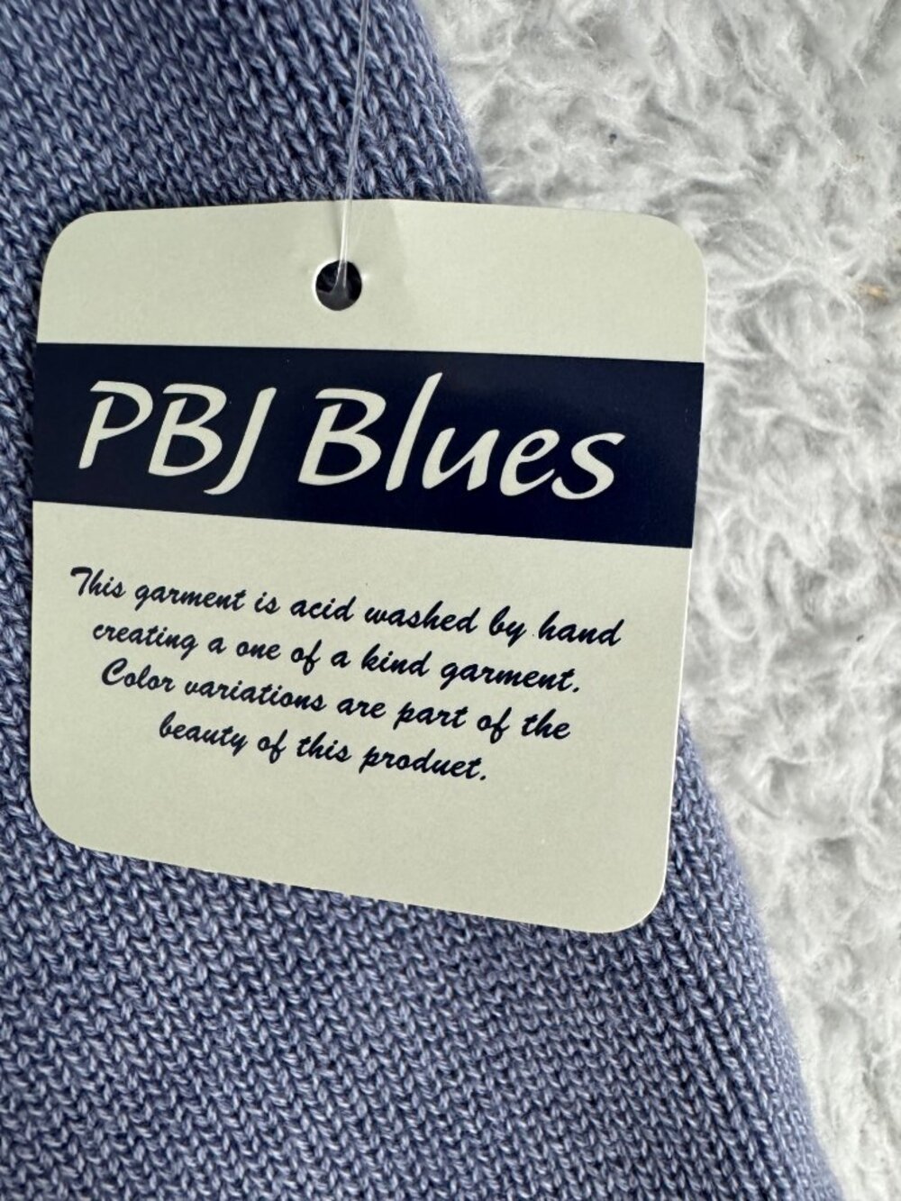 Blue Sleeveless Vest With Hood PBJ Blues L Casual Zip Front Drawstring Pocket - Picture 14 of 15